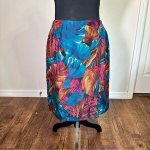 Valerie Stevens Silk Mini Skirt 10